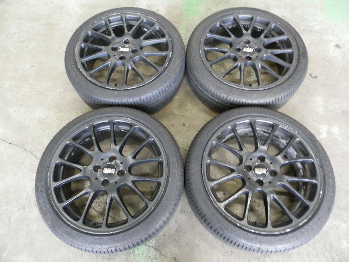 タイヤ・ホイール H BBS RE5006 17インチ 社外アルミホイール付ラジアルタイヤ 4本SET 195