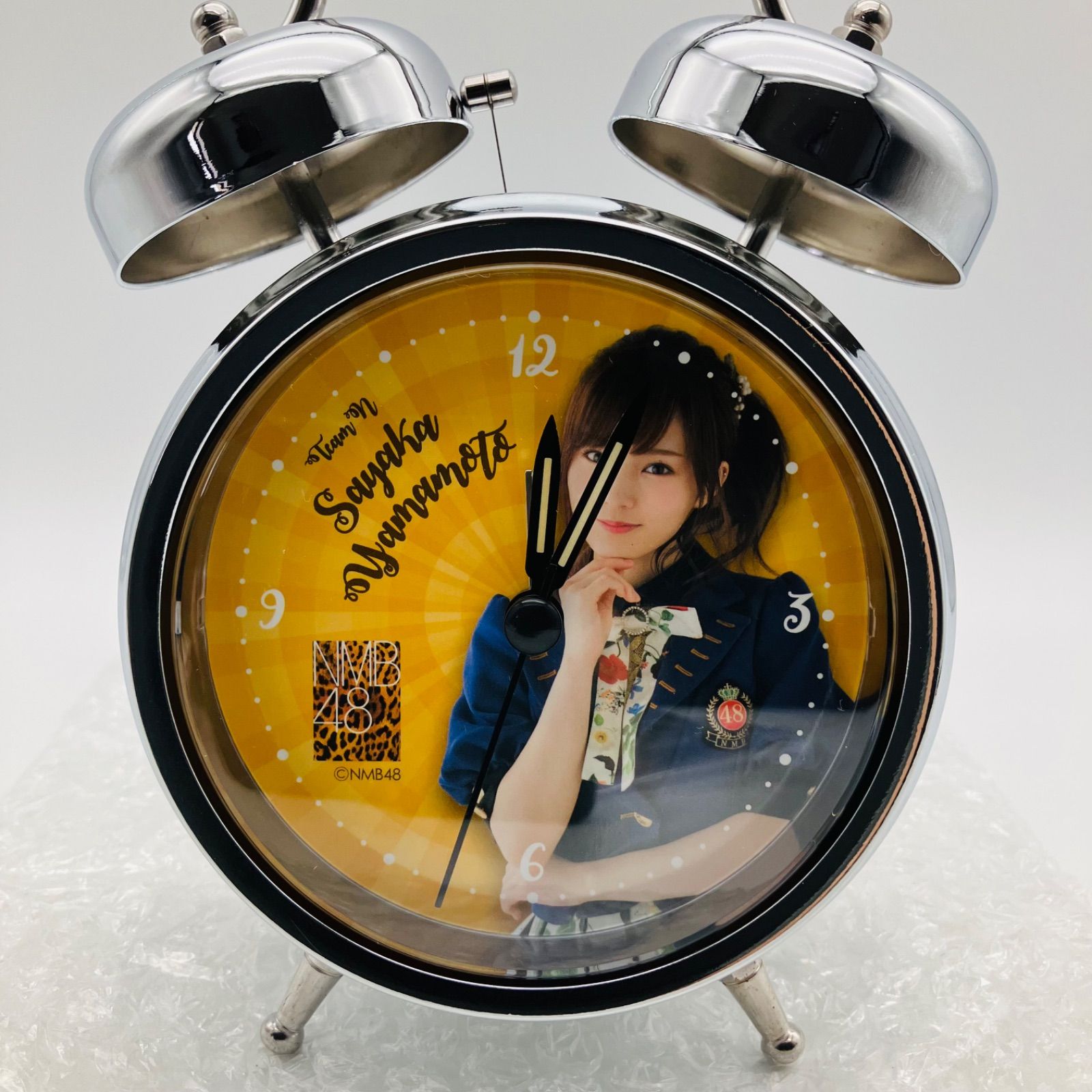 NMB48 山本彩 個別ボイス入り 目覚まし時計 2017 公式 オフィシャル