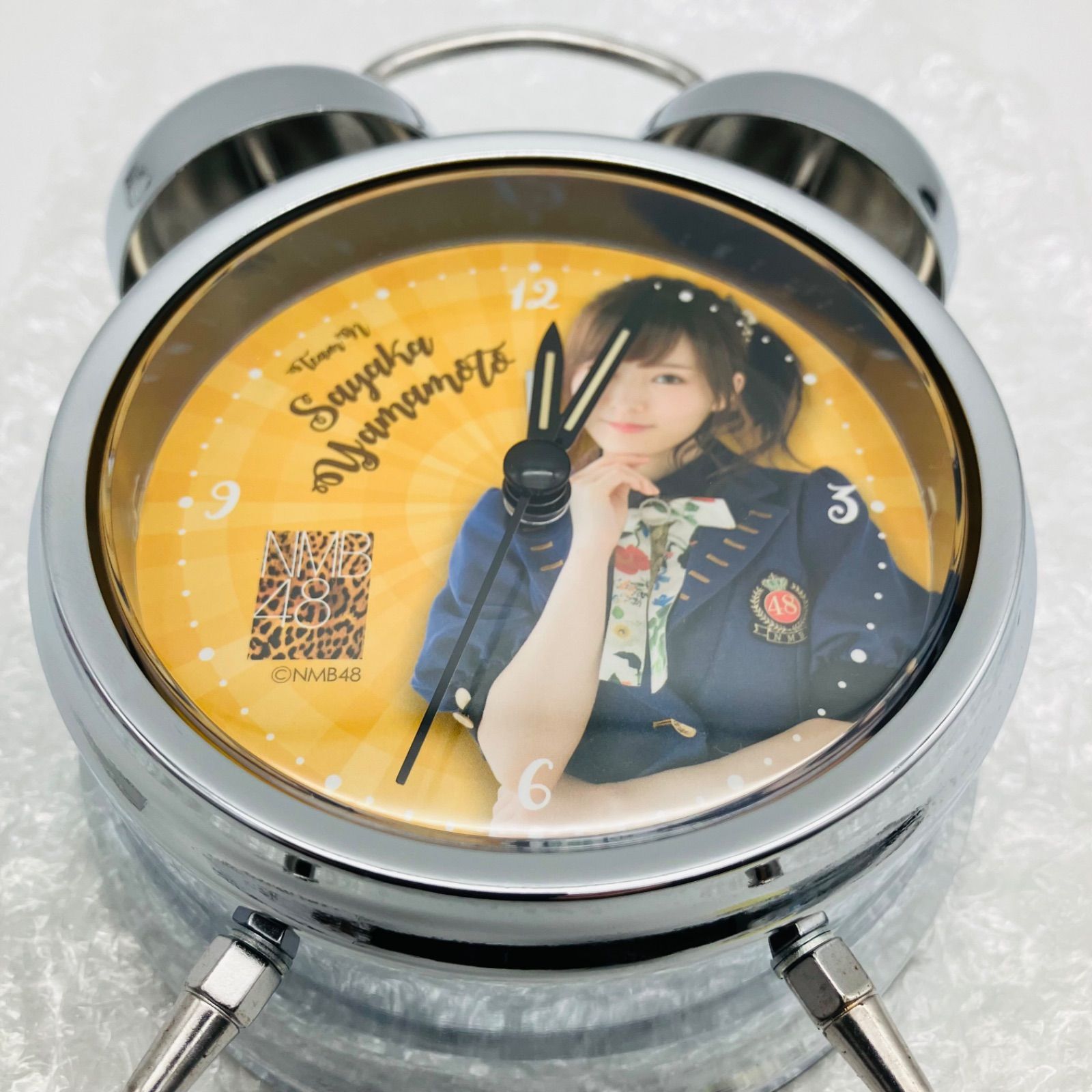 NMB48　山本彩　目覚まし時計 NMB48 山本彩 個別ボイス入り 目覚まし時計 2017 公式 オフィシャル