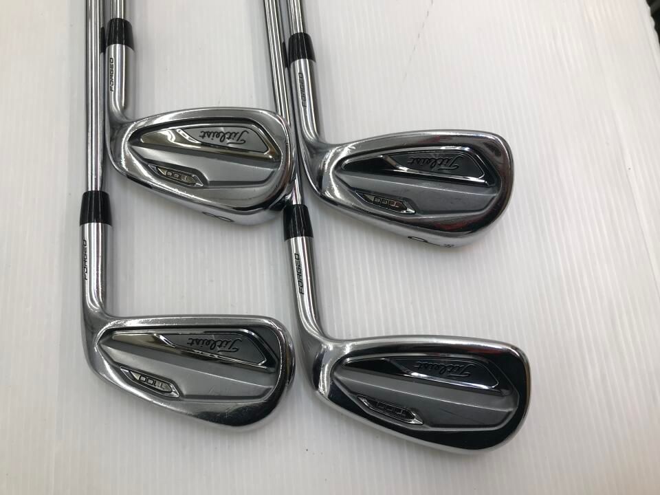 タイトリスト T100 AMT TOUR WHITE S200フレックス アイアンセット