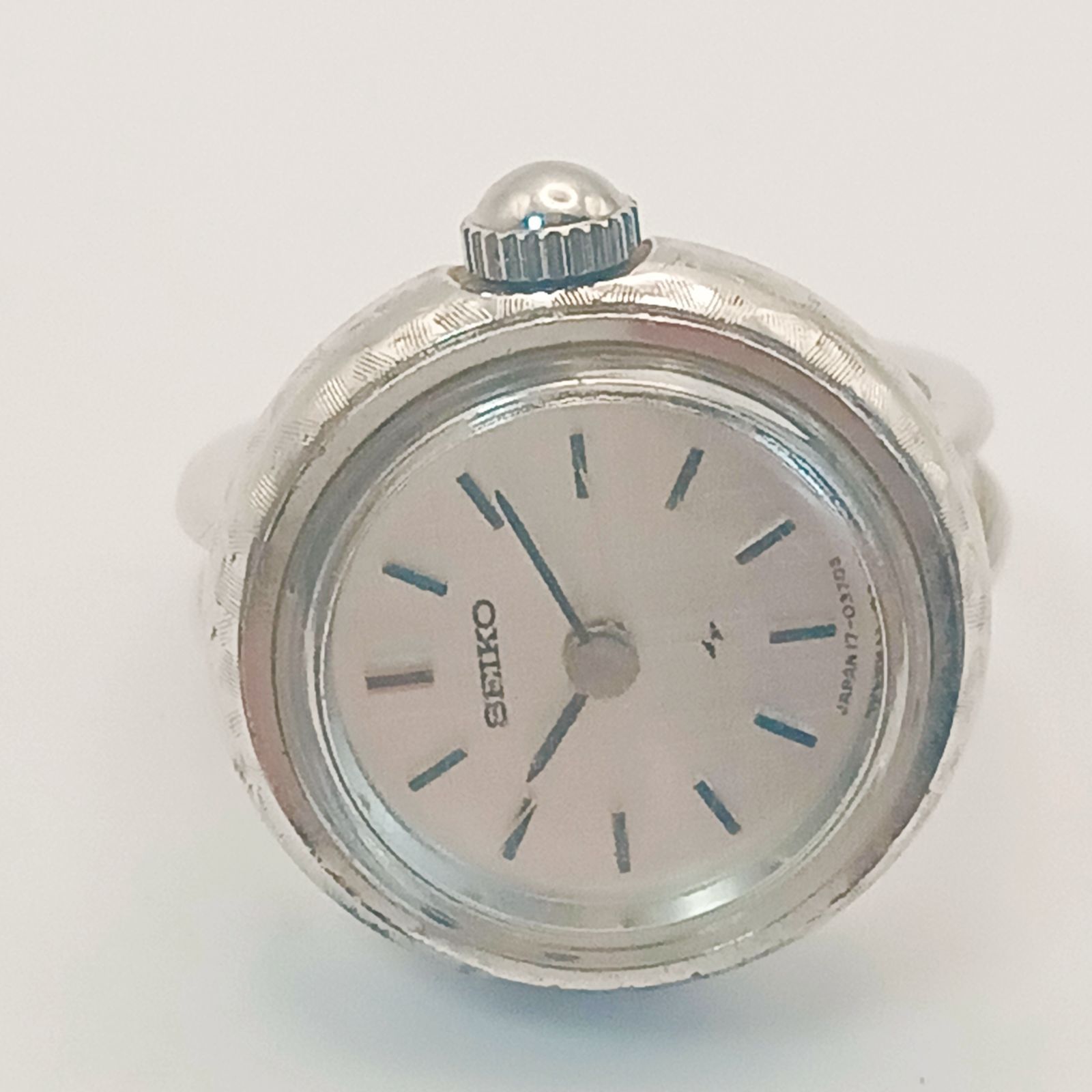 稼働】1221-3 SEIKO セイコー 指輪 リングウォッチ レディース 手巻き