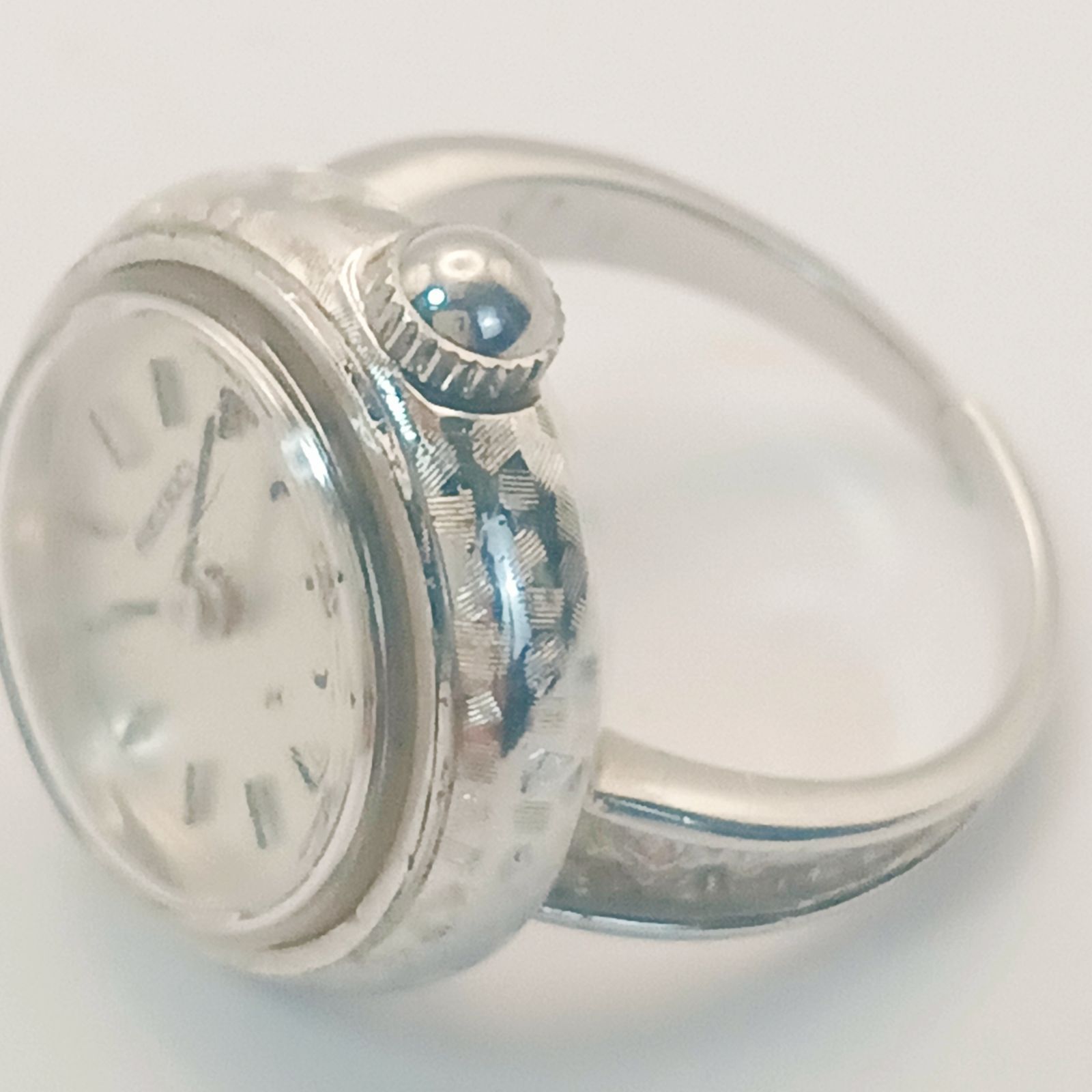 稼働】1221-3 SEIKO セイコー 指輪 リングウォッチ レディース 手巻き