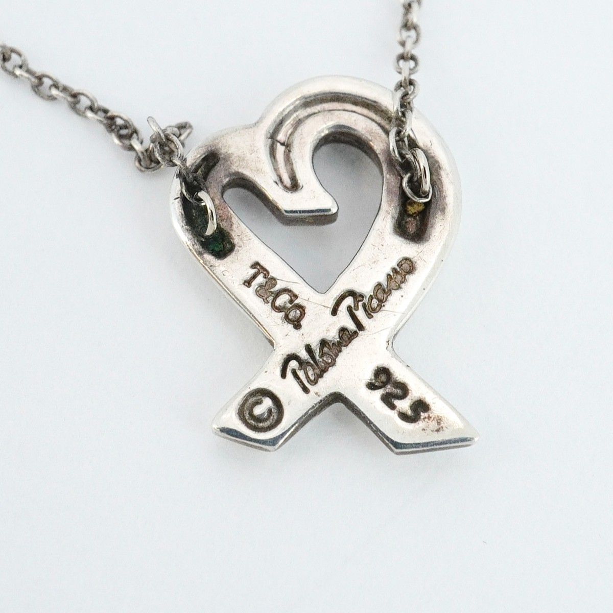 5jpb0386】ティファニー ネックレス 売れ筋 ラビングハート シルバー