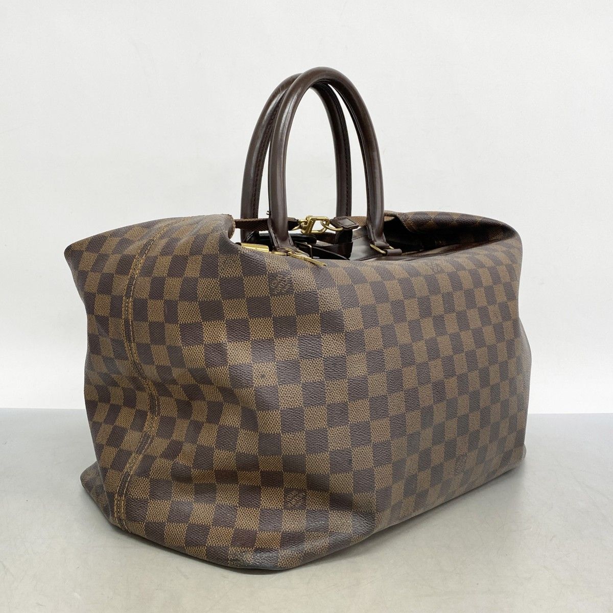 5pc4074-k】ルイヴィトン ボストンバッグ ダミエ グリニッジPM N41165