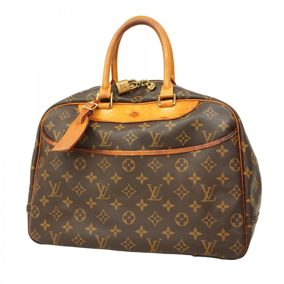 【中古】ルイ・ヴィトン モノグラム ドーヴィル ハンドバック 製造番号刻印前盤品 5pc4126-k】ルイヴィトン ハンドバッグ モノグラム ドーヴィル M47270