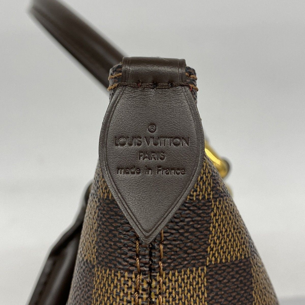 5pc4184-k】ルイヴィトン ハンドバッグ ダミエ サレヤPM N51183 エベヌ