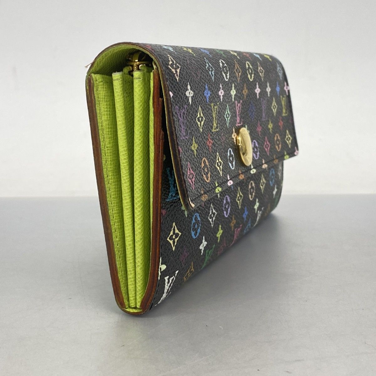 5pc4215-k】ルイヴィトン 長財布 モノグラム・マルチカラー