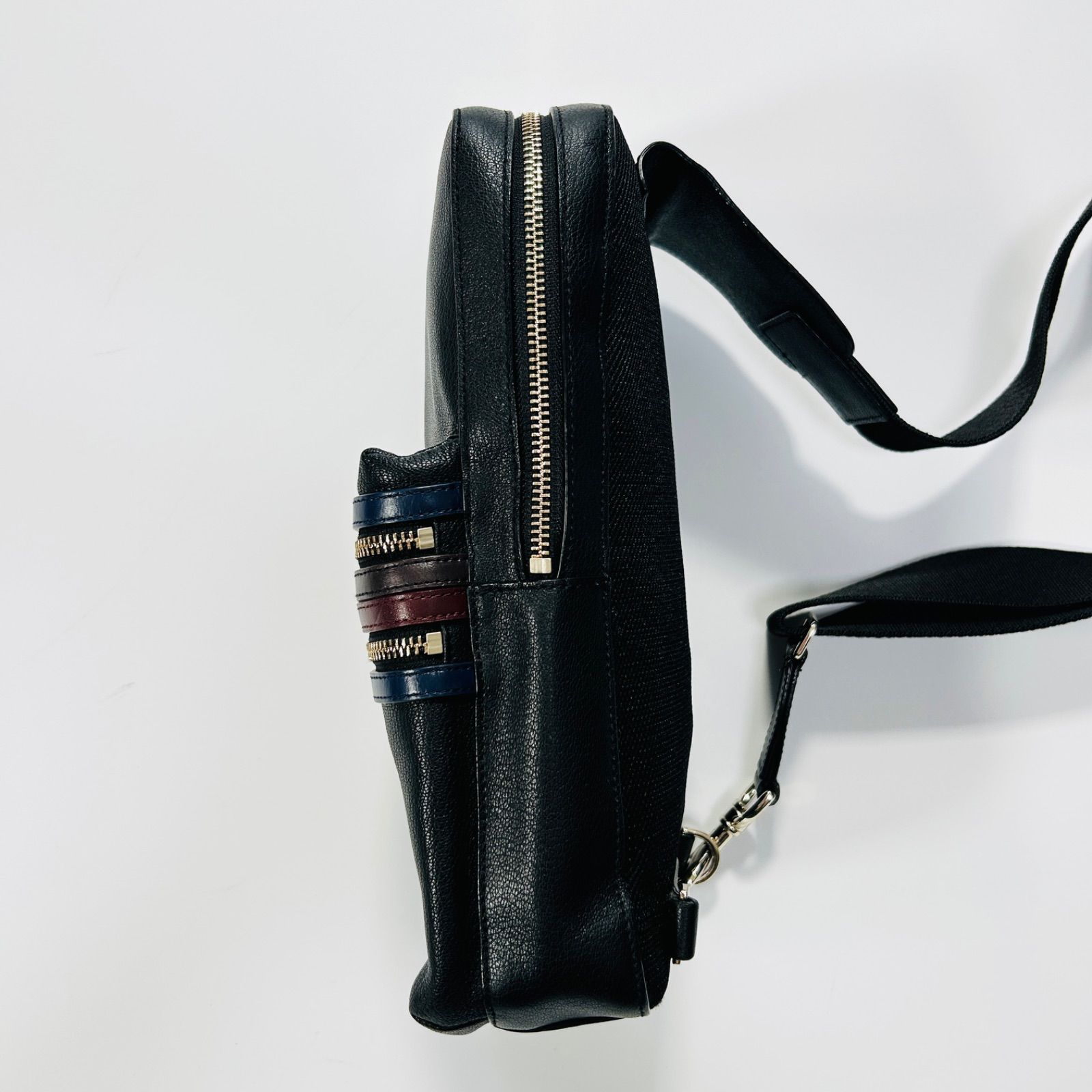 Paul Smith ポールスミス 2way BODY BAG ボディバック レザー シボ革