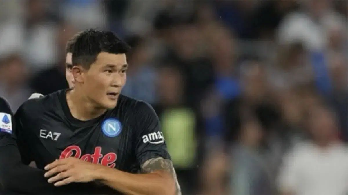 22-23 SSCナポリ サード アセンティック 金 玟哉₍キム・ミンジェ) XL