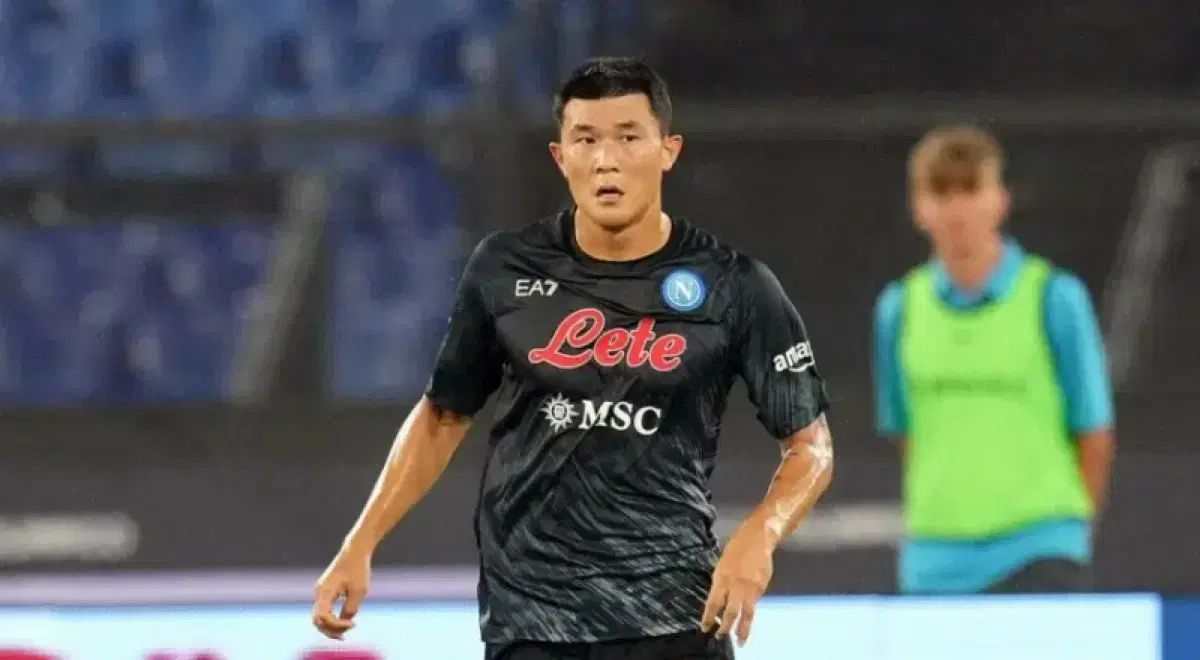 「正規品」SSCナポリ 22/23 ホーム アセンティック キム・ミンジェ 22-23 SSCナポリ サード アセンティック 金 玟哉₍キム・ミンジェ) XL