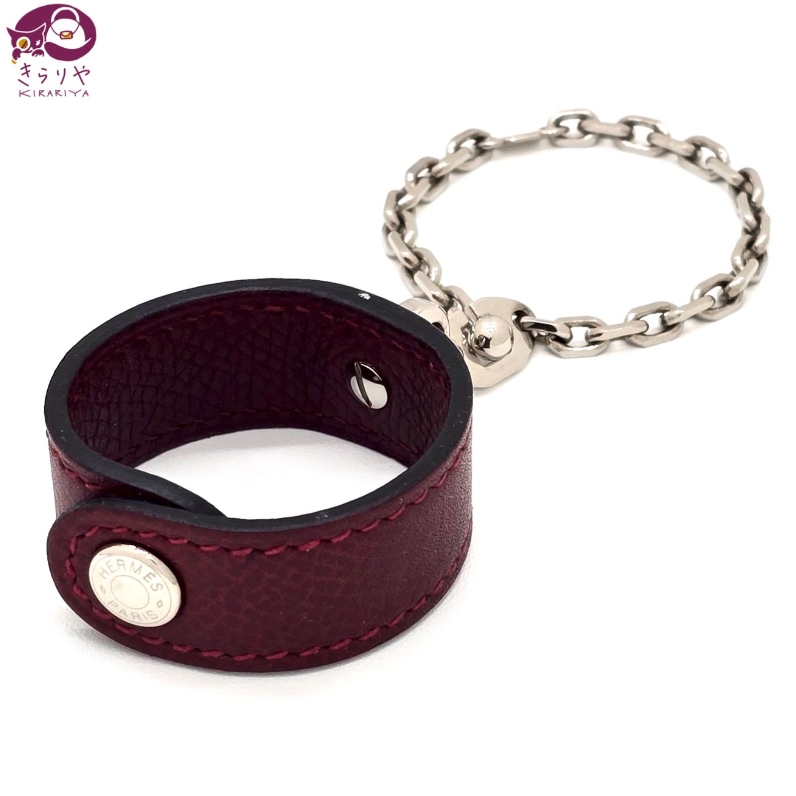 お値下げ❤HERMES❤グローブホルダー HERMES エルメス 手袋ホルダー ノマド グローブホルダー □F レザー