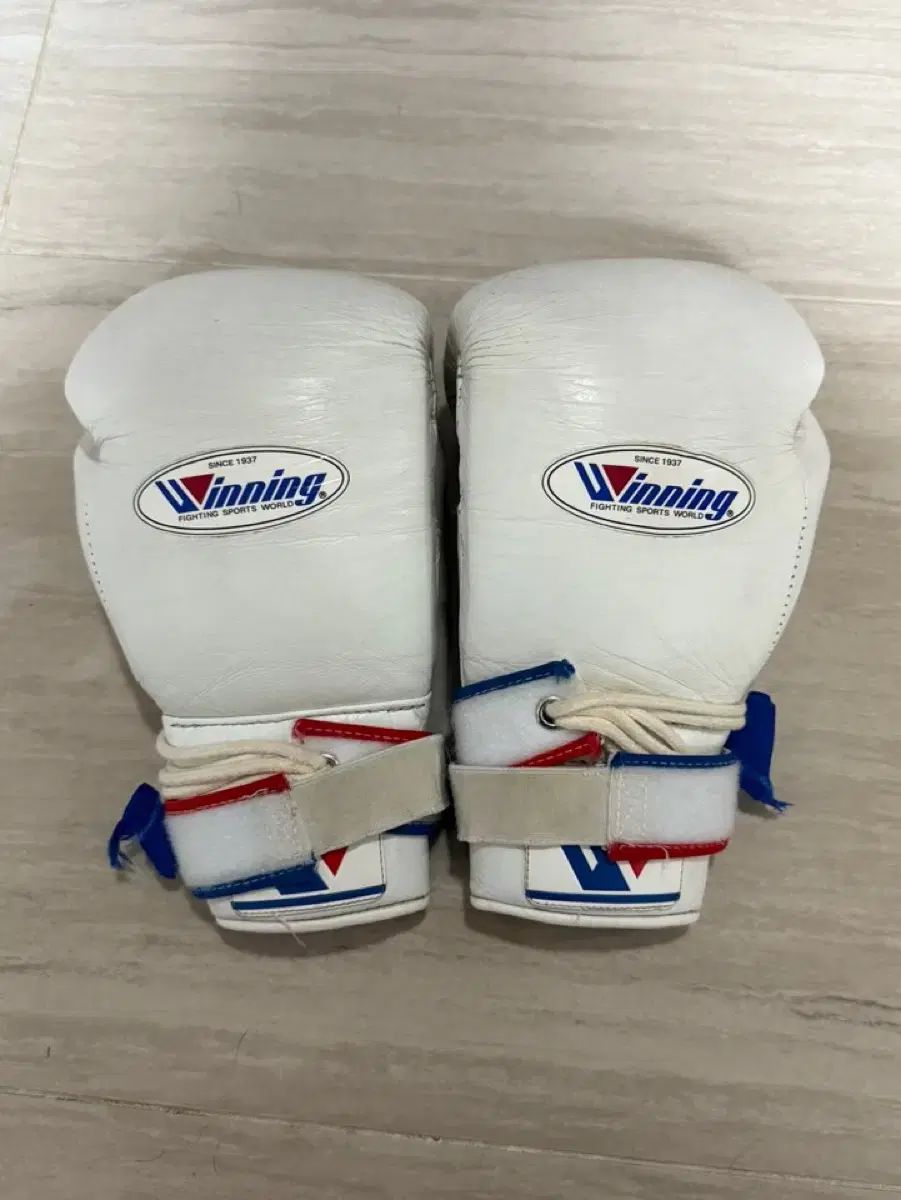 ボクシンググローブ Winning ウイニング 12oz ホワイト 白 グローブ 
