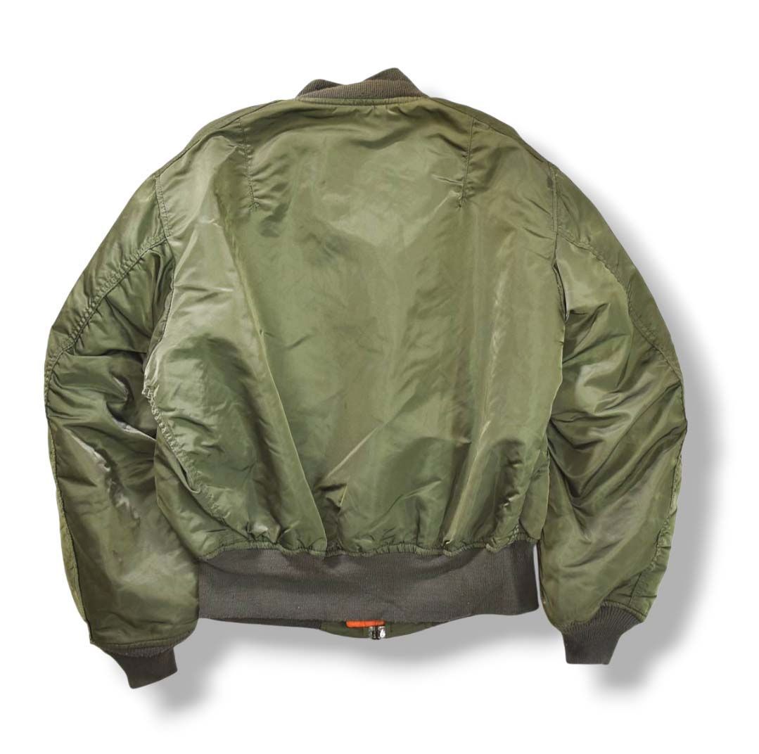 80s-90s USA製 アルファインダストリーズ　ma1 リバーシブル MA-1 ALPHA INDUSTRIES アルファインダストリー80s〜90s M】【80~90