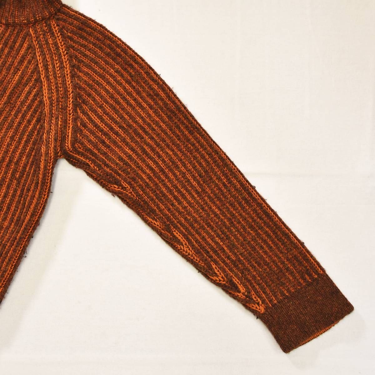 Paul Smith Jeans オレンジ モヘア調カーディガン Lサイズ Paul Smith Jeans オレンジ モヘア調カーディガン Lサイズ Paul Smith