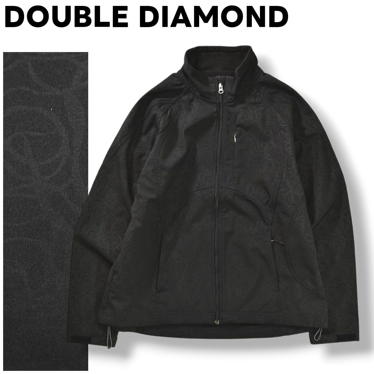 メンズ ダブルダイヤモンド DOUBLE DIAMOND ソフトシェル ジャケット