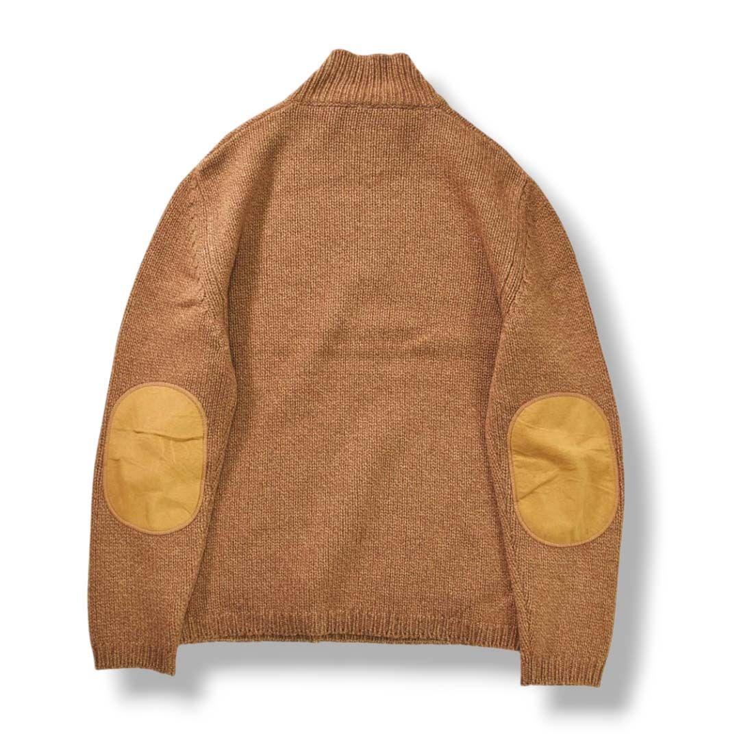 上質】 イタリア製 グランサッソ GRAN SASSO ハーフジップ ヴァージン