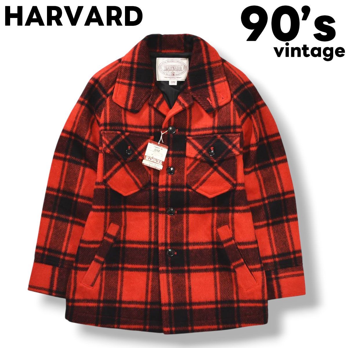 新品未使用】 【タグ付き】 90s ヴィンテージ ハーバード HARVARD 