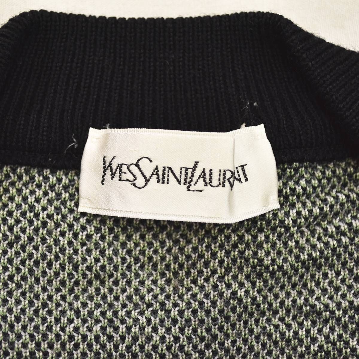 高級】 90s ヴィンテージ 福助社製 イヴサンローラン YVES SAINT