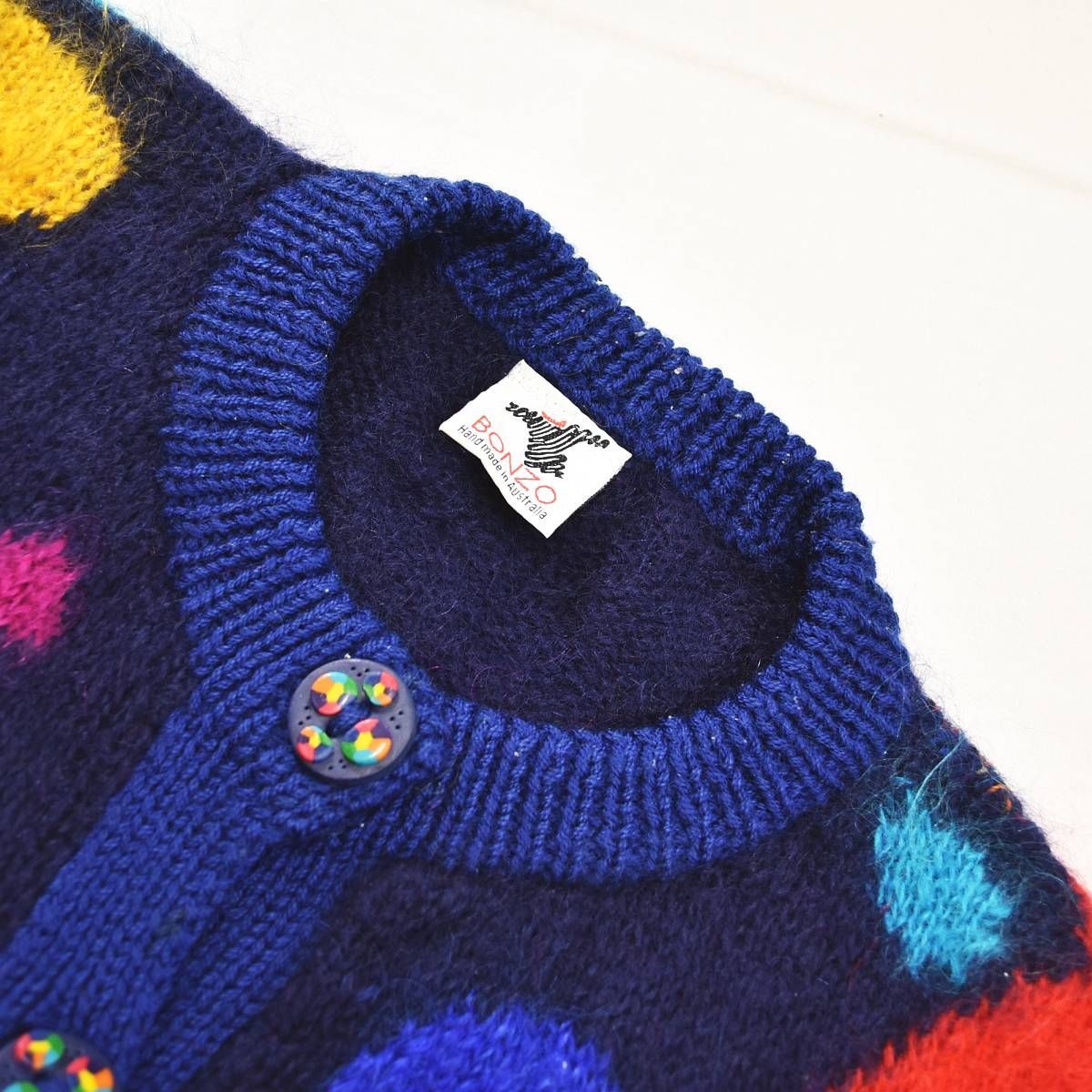 90s ヴィンテージ オーストラリア製 ボンゾー BONZO モヘア ウール