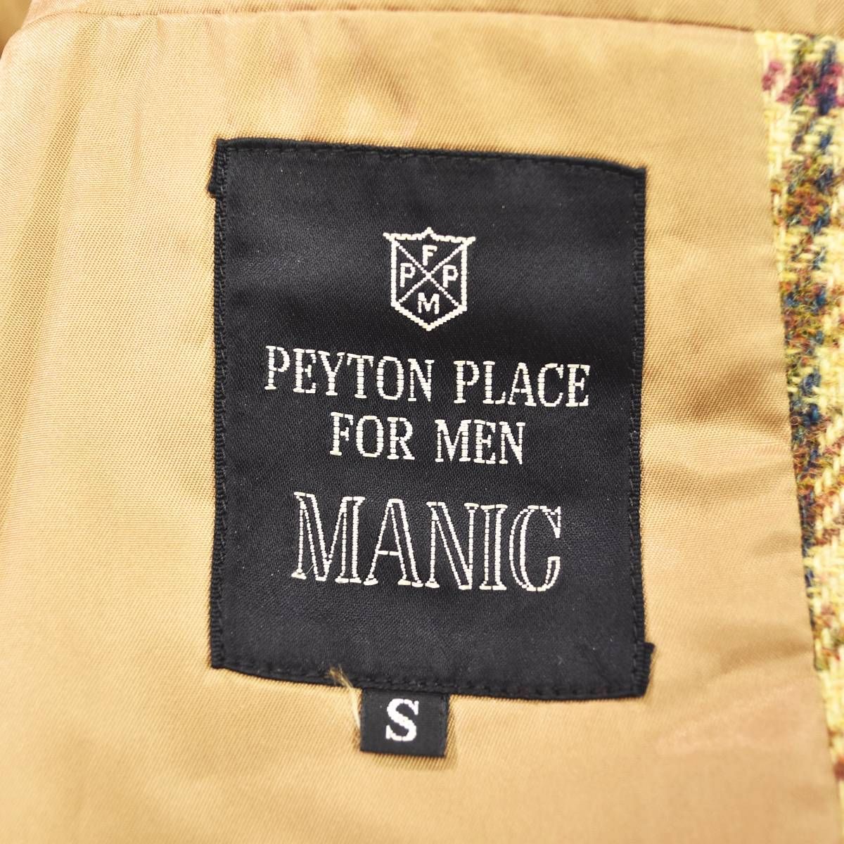 90s ヴィンテージ 日本製 ペイトンプレイスフォーメン マニック PEYTON 