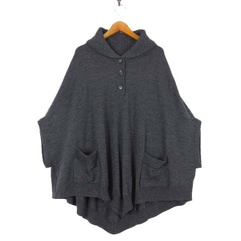 セオリー Theory ニット セーター チュニック ポンチョ プルオーバー