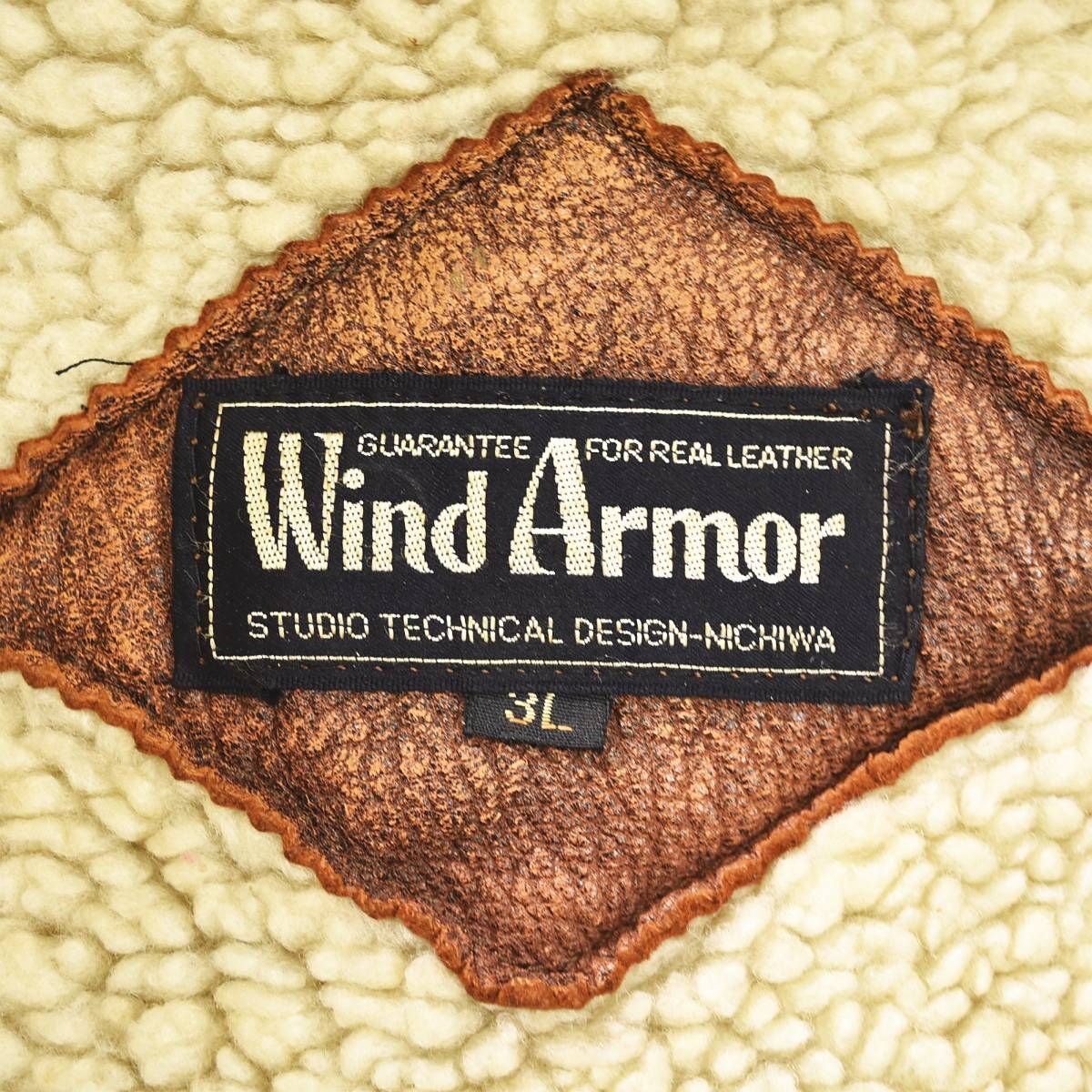 wind armor G1 羊革 3way ライナー ヴィンテージ 古着 本革 本革】 90s ヴィンテージ ウィンドアーマー WIND ARMOR 羊革 ラム