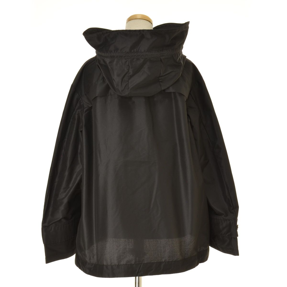 ユニクロ　＋J シルクブレンドオーバーサイズパーカ ブラック S ジルサンダー UNIQLO×JILSANDER】+J シルクブレンドオーバーサイズパーカパーカー