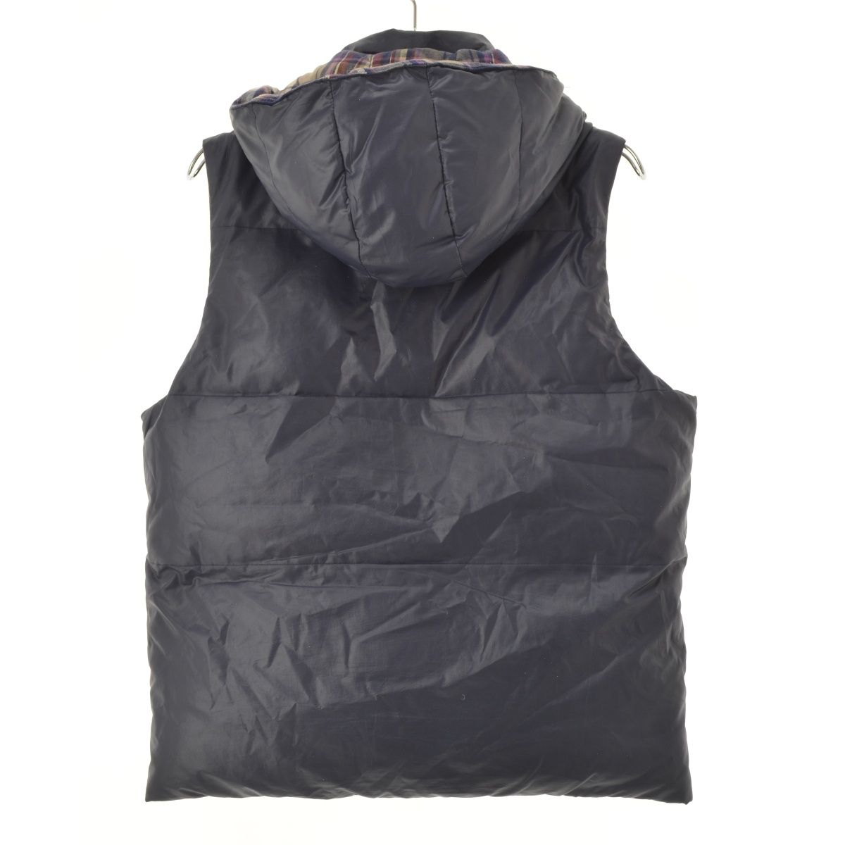 リバーシブルダウンベスト 10th ANNIVERSARY】【はっ水】ストレッチタフタリバーシブルダウン