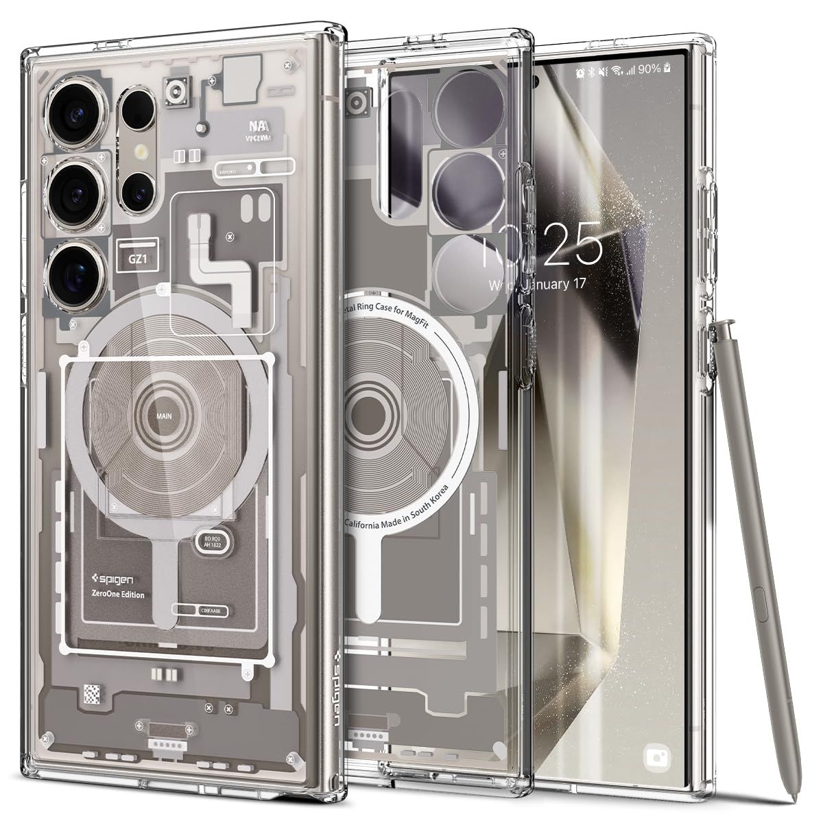 TITANさん用 Spigen Ultra Hybrid Zero One MagFitケース Samsung Galaxy S24 Ultra