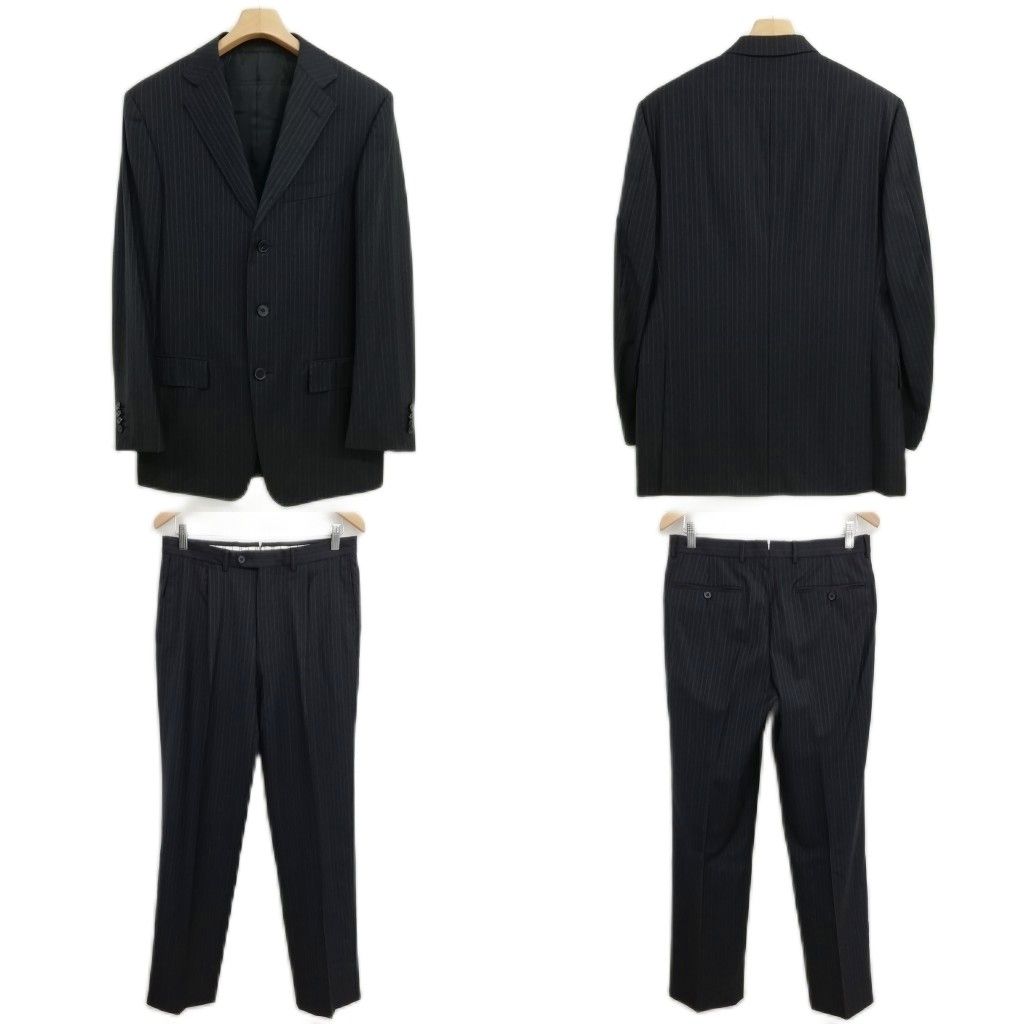 エルメネジルドゼニア Ermenegildo Zegna ストライプ シングル 3B