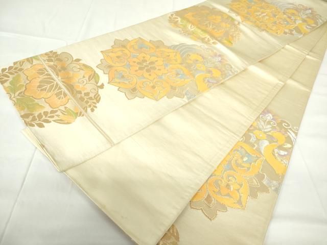 平和屋-こころ店□両面全通柄袋帯 正倉院百撰 正絹