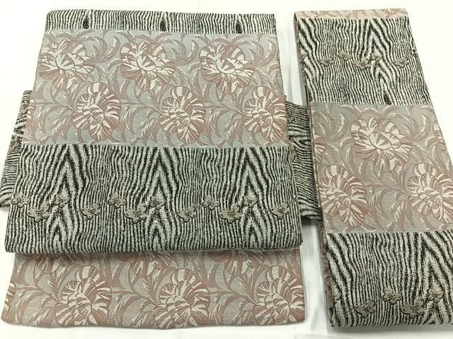 平和屋着物◎つけ帯 杢目花文 正絹 逸品 AABC9102uk - メルカリ