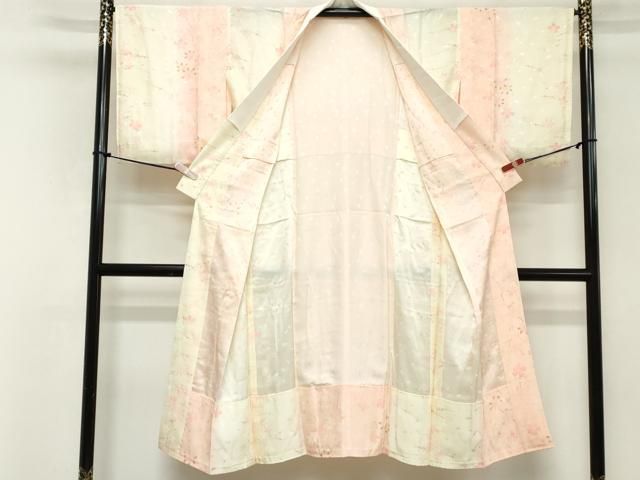 平和屋着物○上質な長襦袢 無双仕立て 舞蝶文 正絹 逸品 DAAZ0590ps 平和