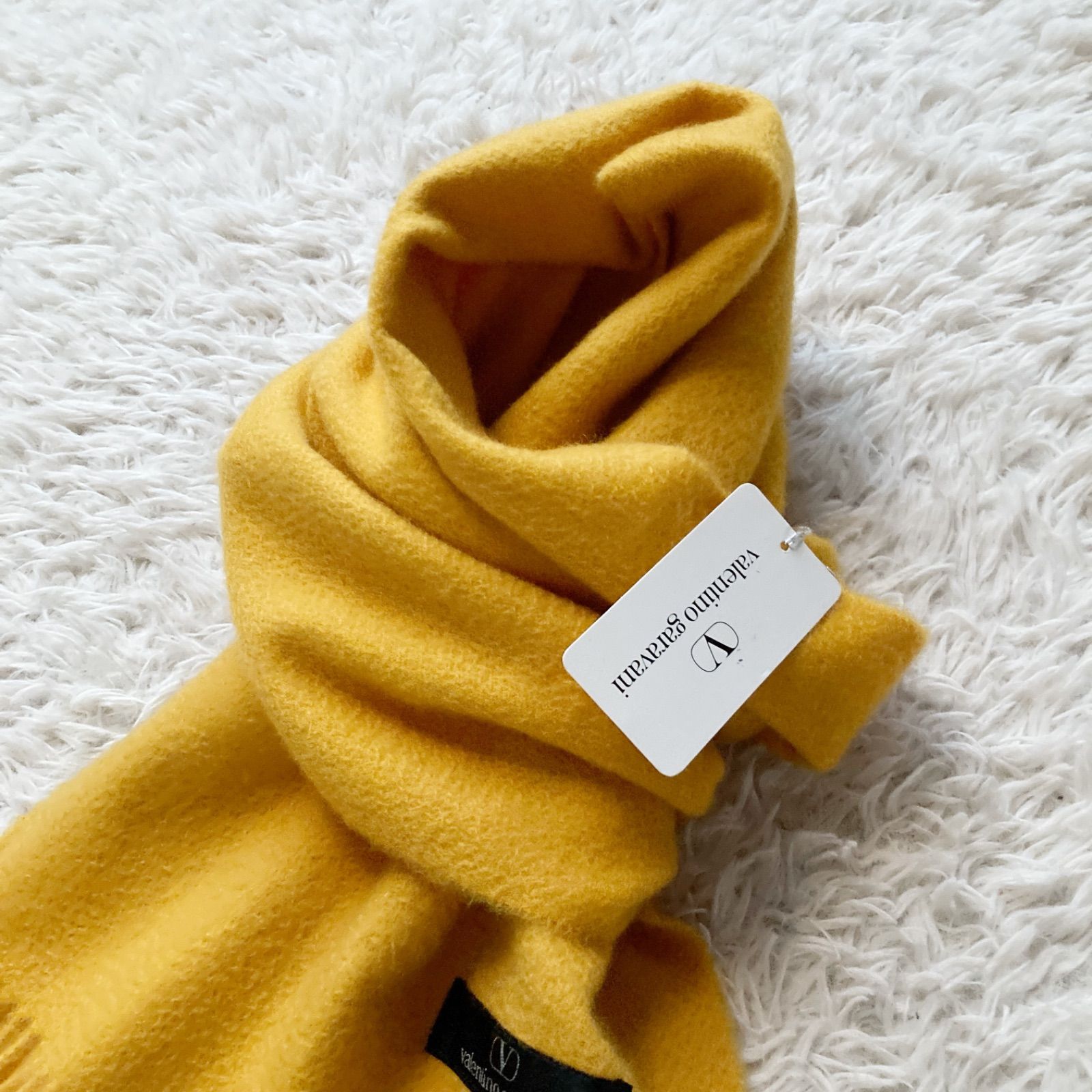 Valentino ヴァレンティノ ストール マフラー レディース ブラック