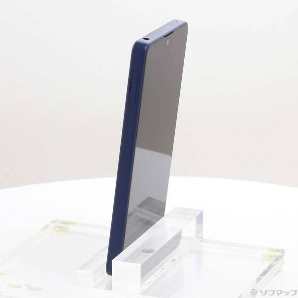 中古品〕 Xperia Ace III 64GB ブルー A203SO Y!mobile SIMフリー【344