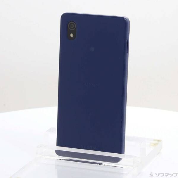 送料無料・即決価格】中古品 Xperia Ace III ブルー 64GB SIMフリー