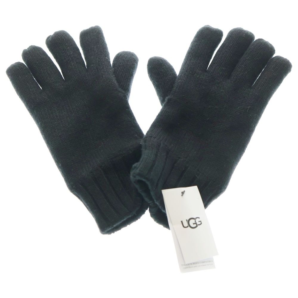 UGG (アグ) ニット手袋 グローブ ブラック