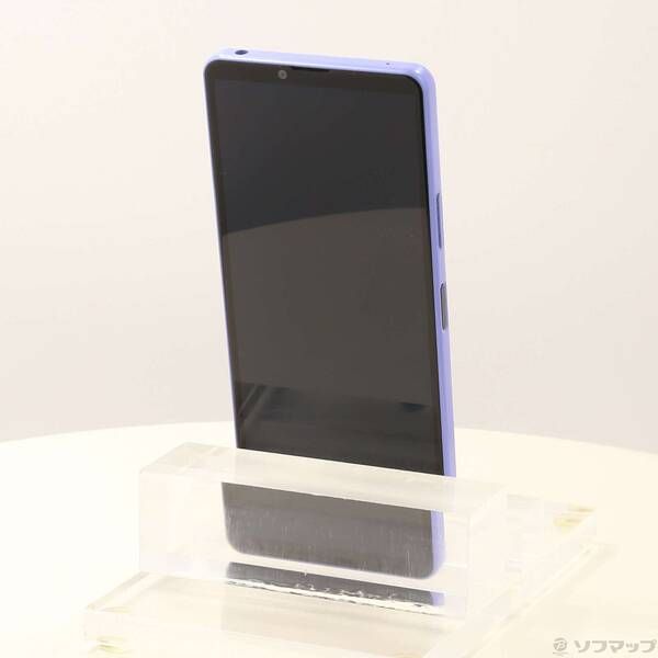 中古品〕 Xperia 10 IV 128GB ラベンダー SOG07 au SIMフリー【377