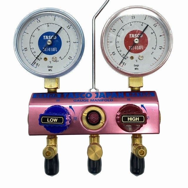 ☆美品☆TASCO タスコ R410A/R32ゲージマニホールドキット エアコン