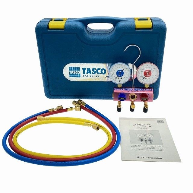 ☆美品☆TASCO タスコ R410A/R32ゲージマニホールドキット エアコン