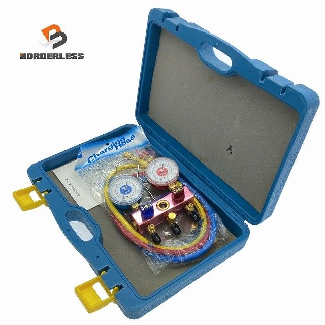 ☆美品☆TASCO タスコ R410A/R32ゲージマニホールドキット エアコン