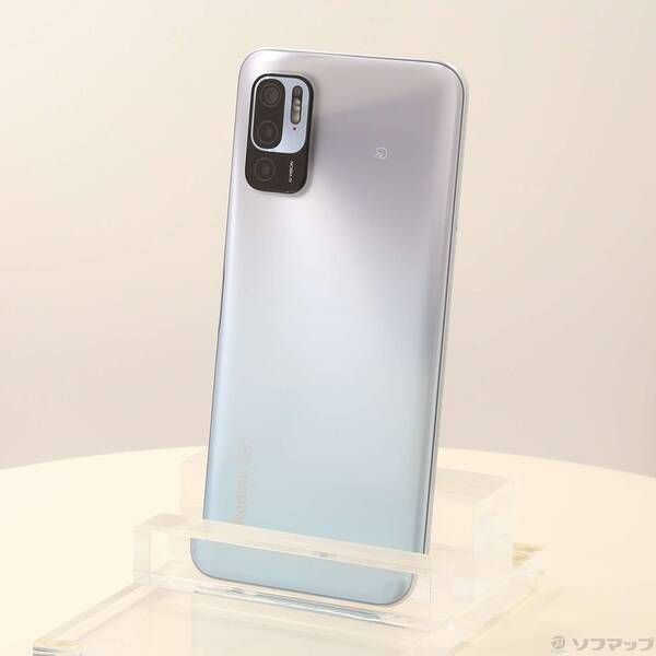 中古品〕 Redmi Note 10 JE 64GB クロームシルバー XIG02 au SIMフリー