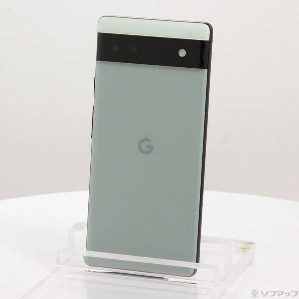中古品〕 Google Pixel 6a 128GB セージ GB17L au SIMフリー【276