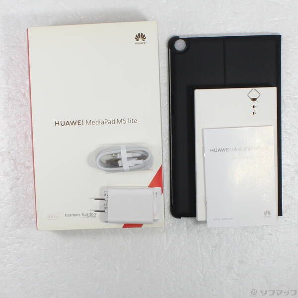 中古品〕 MediaPad M5 lite 8 64GB スペースグレイ M5LITE8LTE64G SIM 