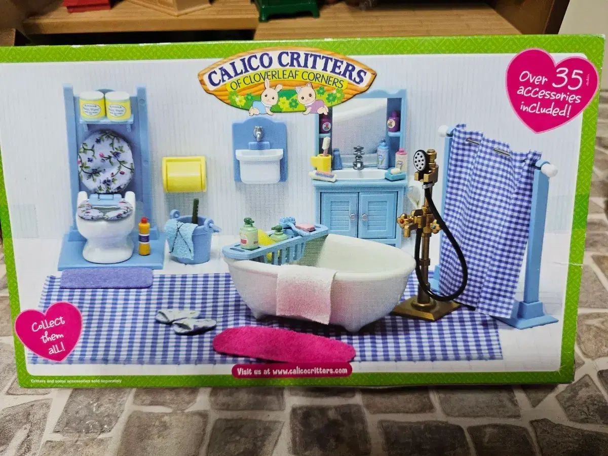 シルバニアファミリー 英版 バスルームセット