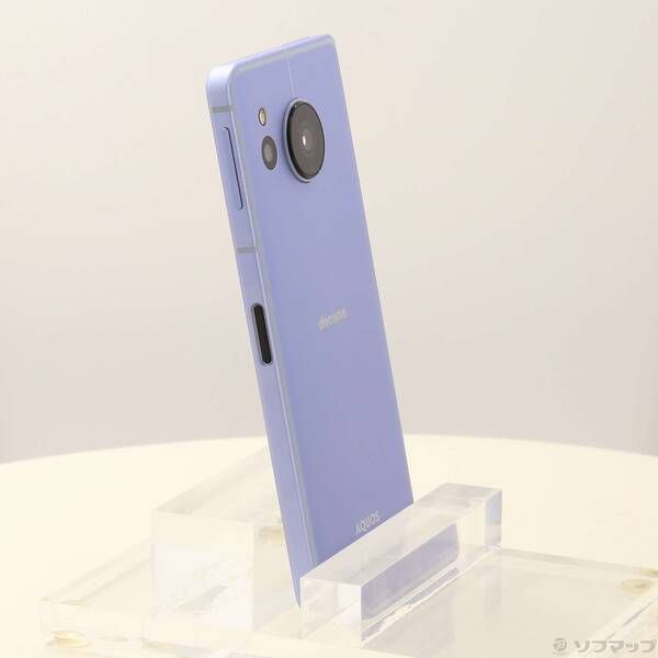 中古品〕 AQUOS sense8 128GB ブルー SH-54D docomo SIMフリー【269