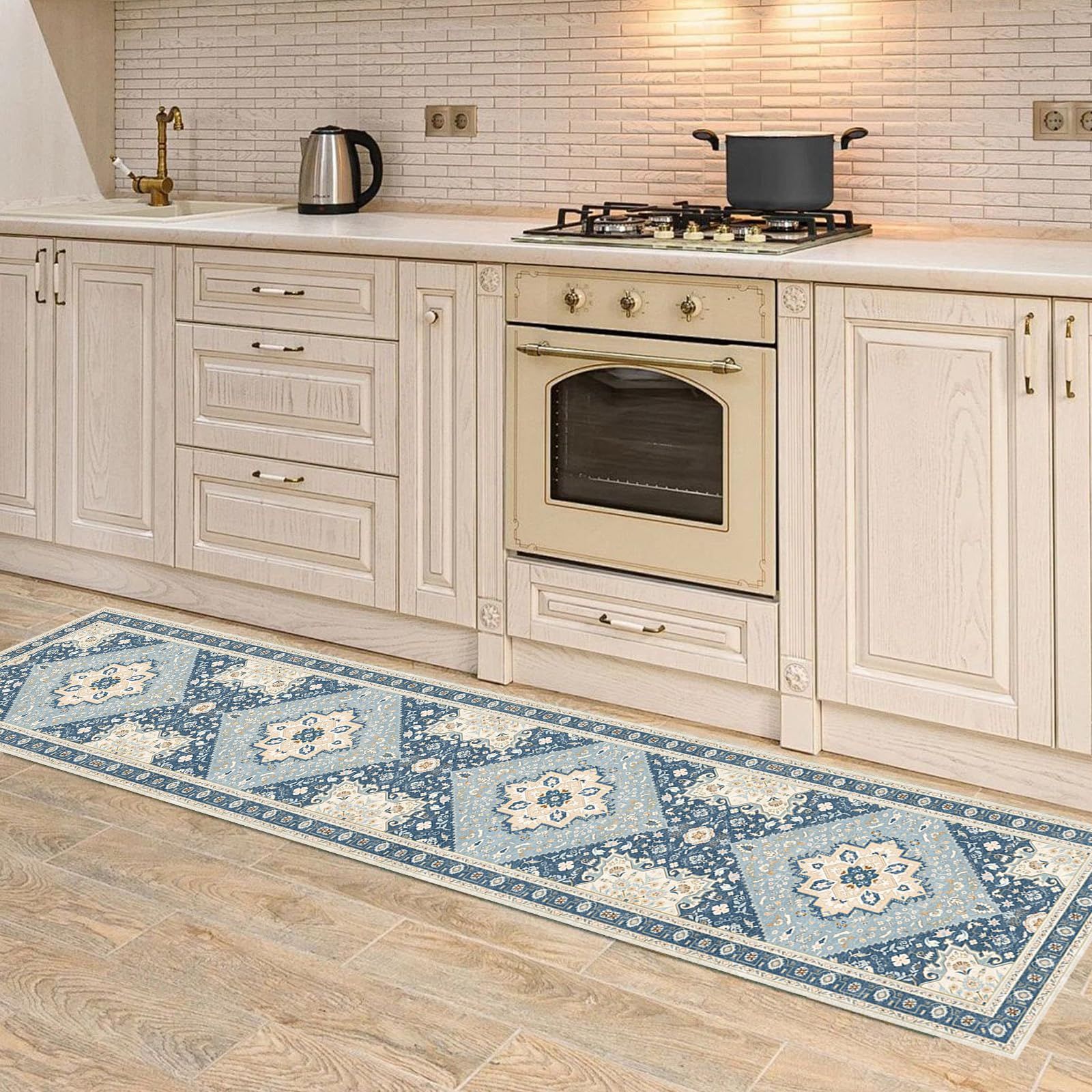 姫系でかわいい花柄ラグマット 約190×190cm 【約2.5畳】 女の子用にぴったり！ 床暖房対応 ホットカーペット対応ラグ ホットカーペットカバー  ピンクのバラ 女の子 姫系 ピンクのラグ 洗濯機で洗えるラグ ウォッシャブルラグ 北欧 秋冬用 萩原 レネ2 | おしゃれな家具 ... キッチンラグ マット C ラグマット 洗濯いらず カーペット 北欧 柄 カラー おしゃれ ホットカーペット対応 新生活 キッチン 台