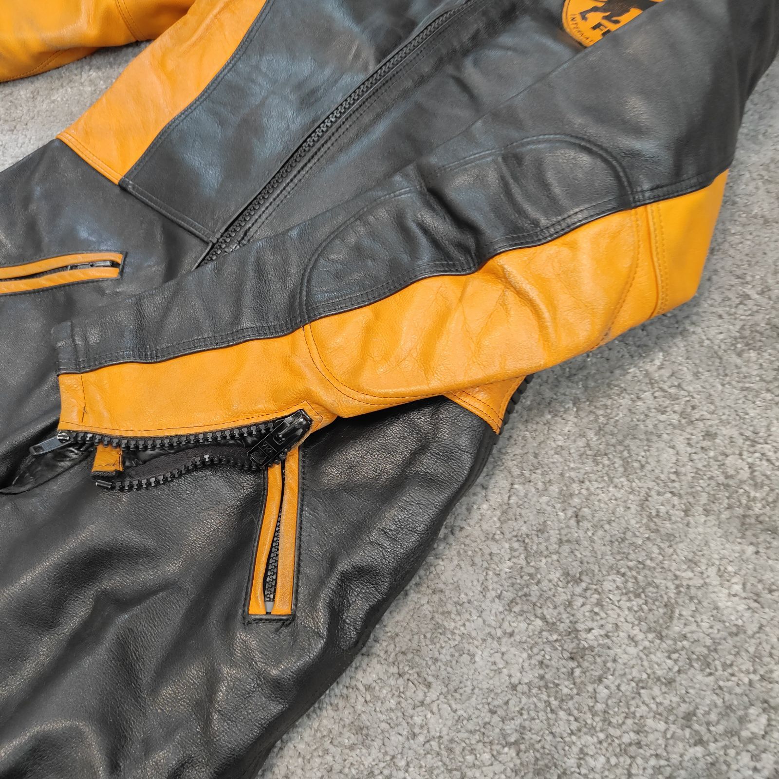 FURYGAN フュリガン レーシングスーツ 革 ツナギ バイク バイカー