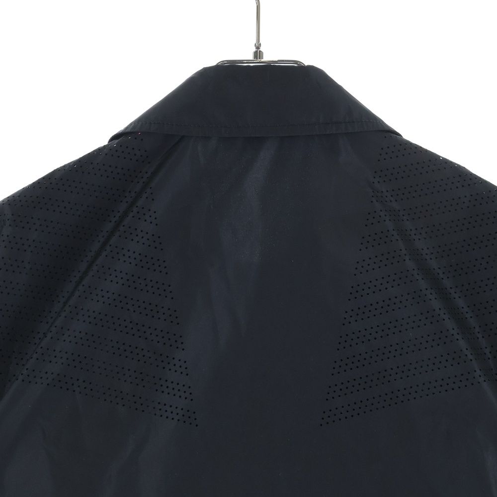 miumiu (ミュウミュウ) 23SS ラバーロゴプリント シルク混 ジップ  