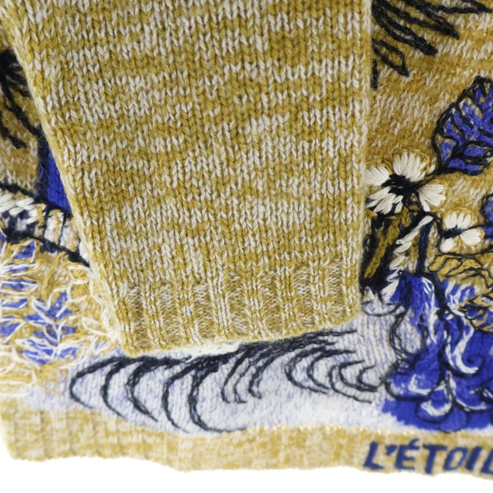 Christian Dior (クリスチャンディオール) シルク混 カシミヤ スター